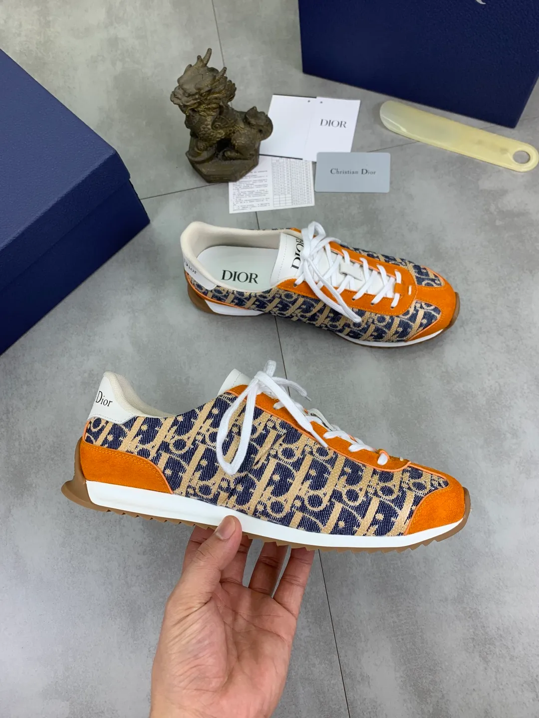 Men's Men's Shoes💰P420💰[New Style]🆘[Dior] 2025 Dior Original Lace-up Low-top Men's Shoes Classic casual shoes 🔥This model is the official flagship model with high quality and made by famous original designers. It is made of high-quality cowhide with original materials➕comfortable and breathable mesh lining➕pigskin insole. The perfect last shape and generous and fashionable design have attracted many consumers and are suitable for drivers to drive🚗. What you want is the best quality in the market. Color: 8️⃣Color Code number: 38--44 (45 46 customized)